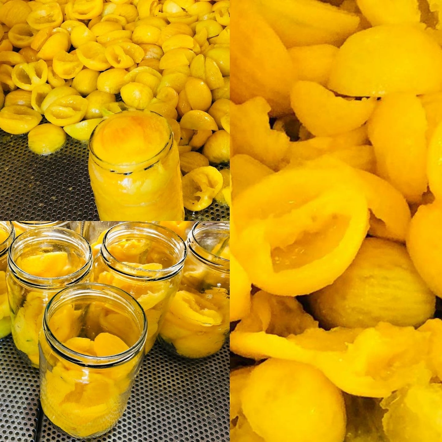 Organic Peeled Yellow Cherry Tomatoes