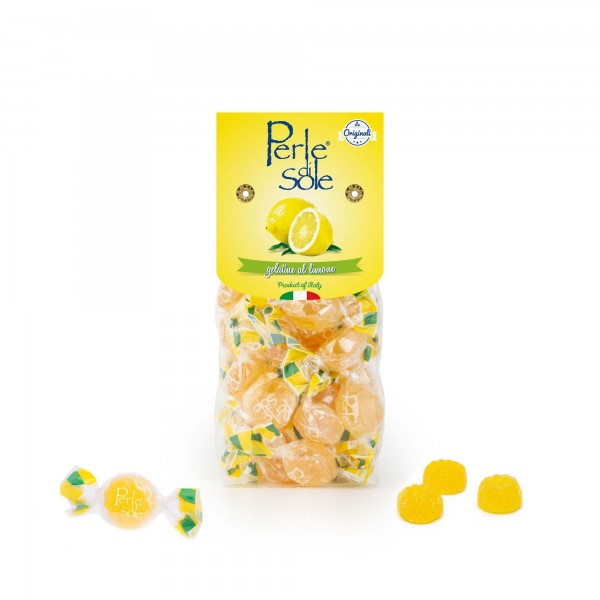 Soft Lemon Jellies made with Essential Oils of Lemons from the Amalfi Coast