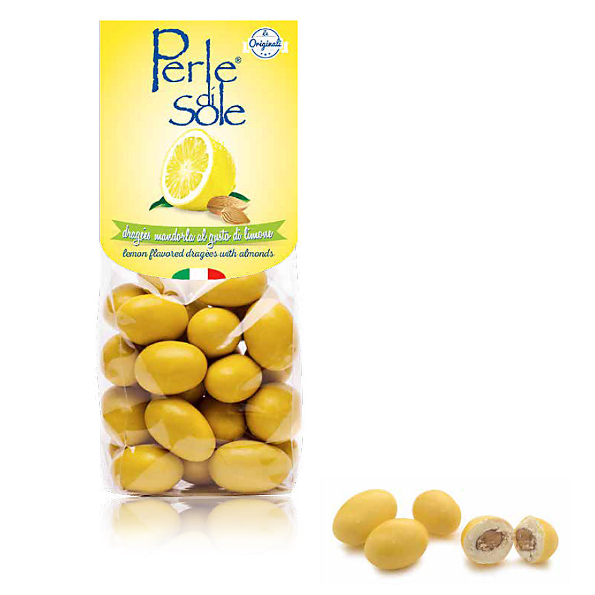 Lemon Flavored Dragee Almonds