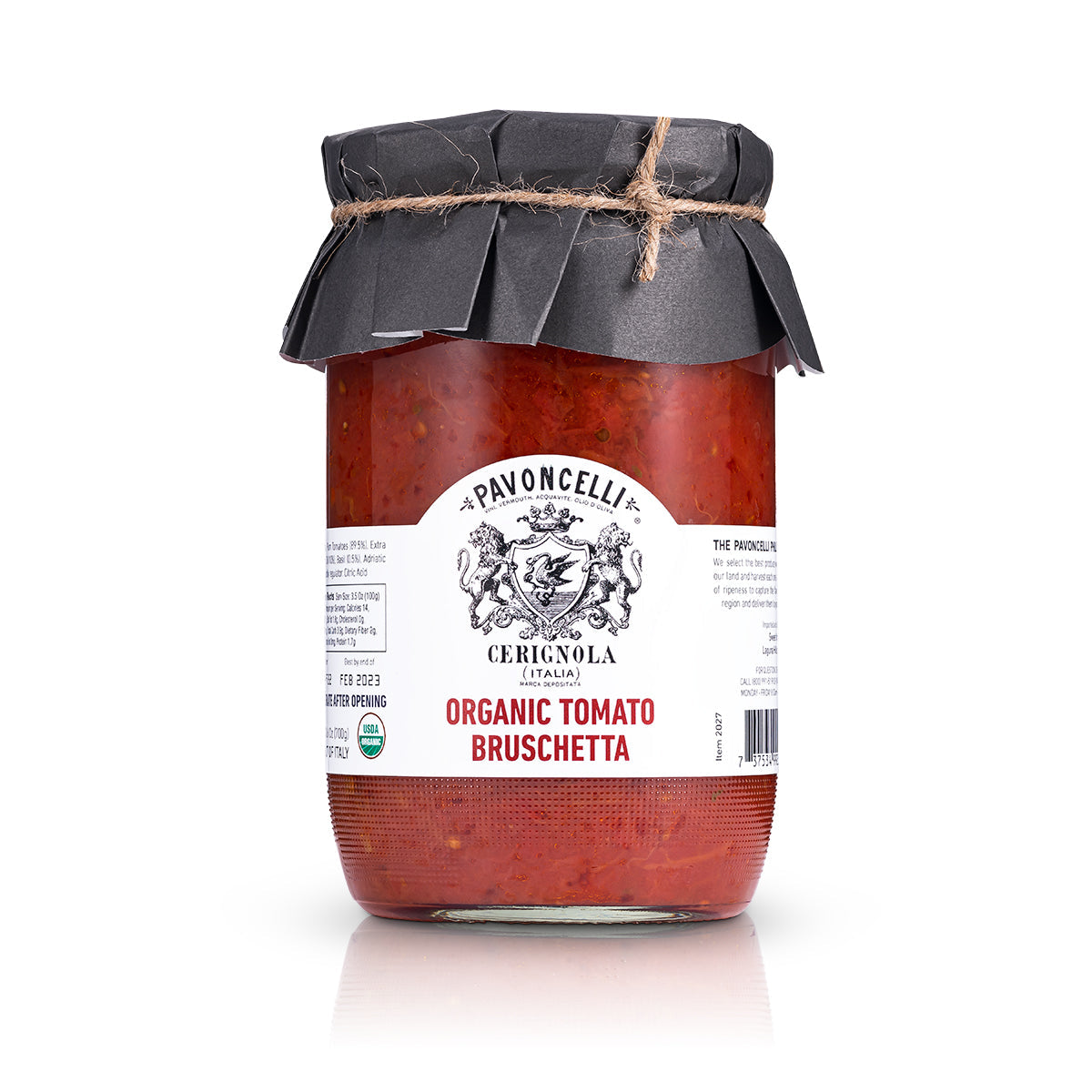 Organic Tomato Bruschetta Base