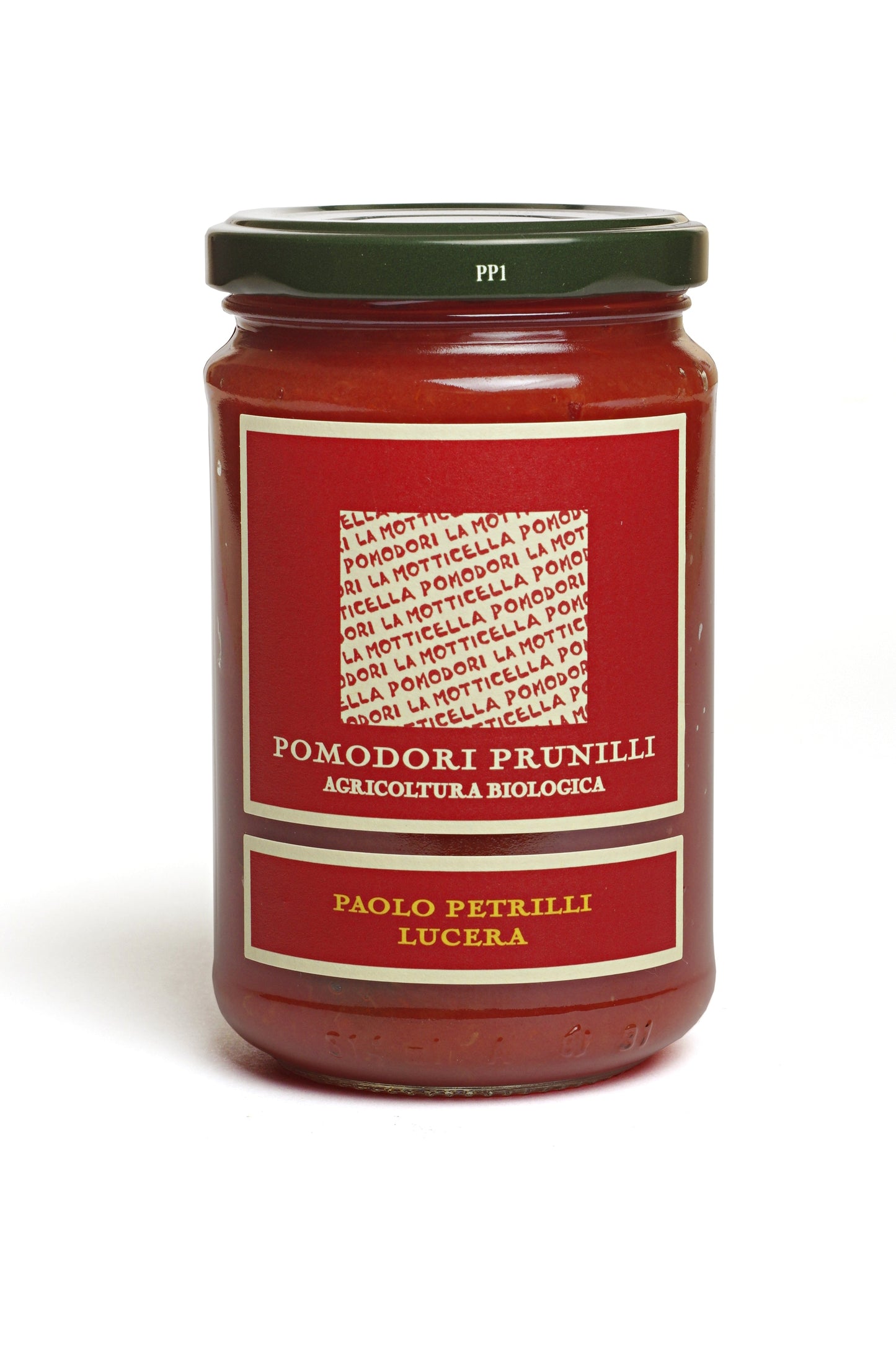 Organic Strained Tomatoes With Peeled Prunilli