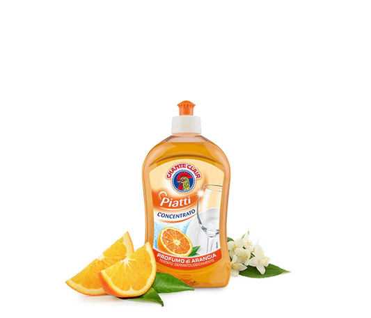 Orange Scent Concentrated Liquid Dish Soap