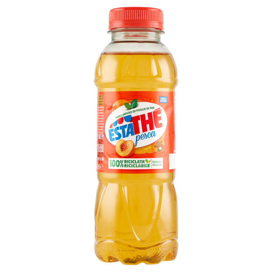 EstaThé Peach Flavored Iced Tea 400ml PET Bottle