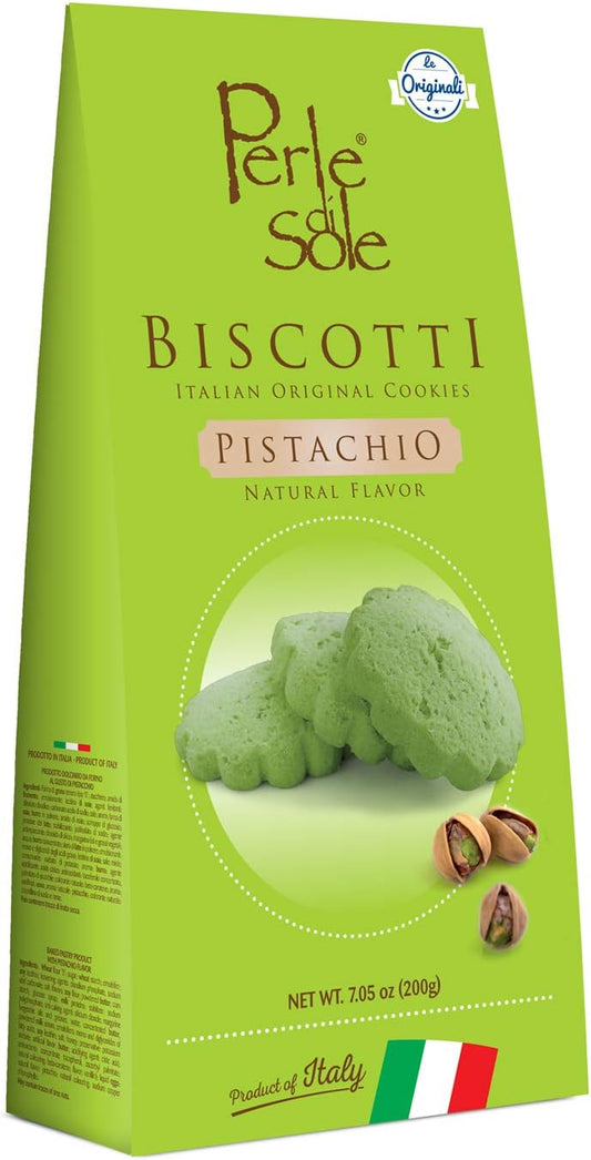 Pistachio Shortbread Cookies