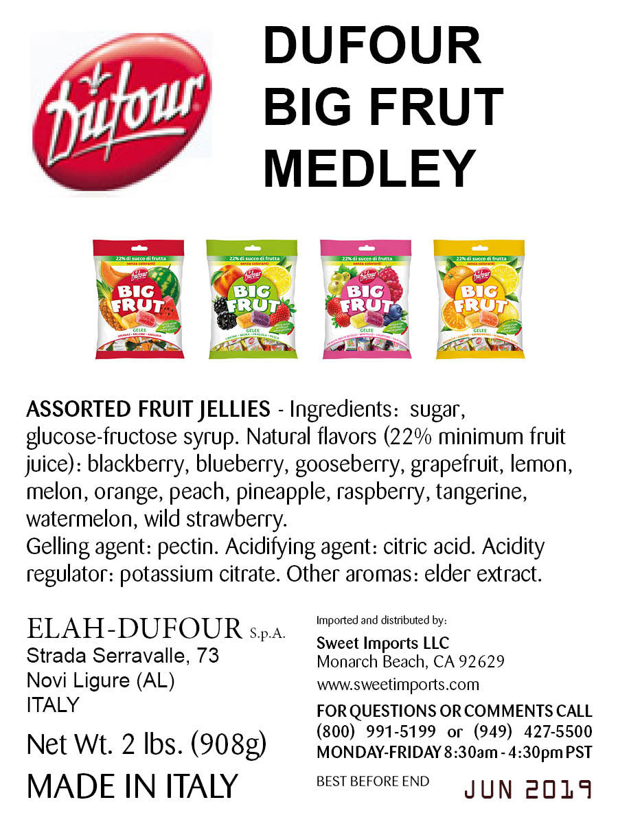 Big Frut All Assorted Flavors Fruit Jellies