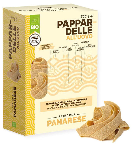 Premium Organic Tuscan Pappardelle All'Uovo
