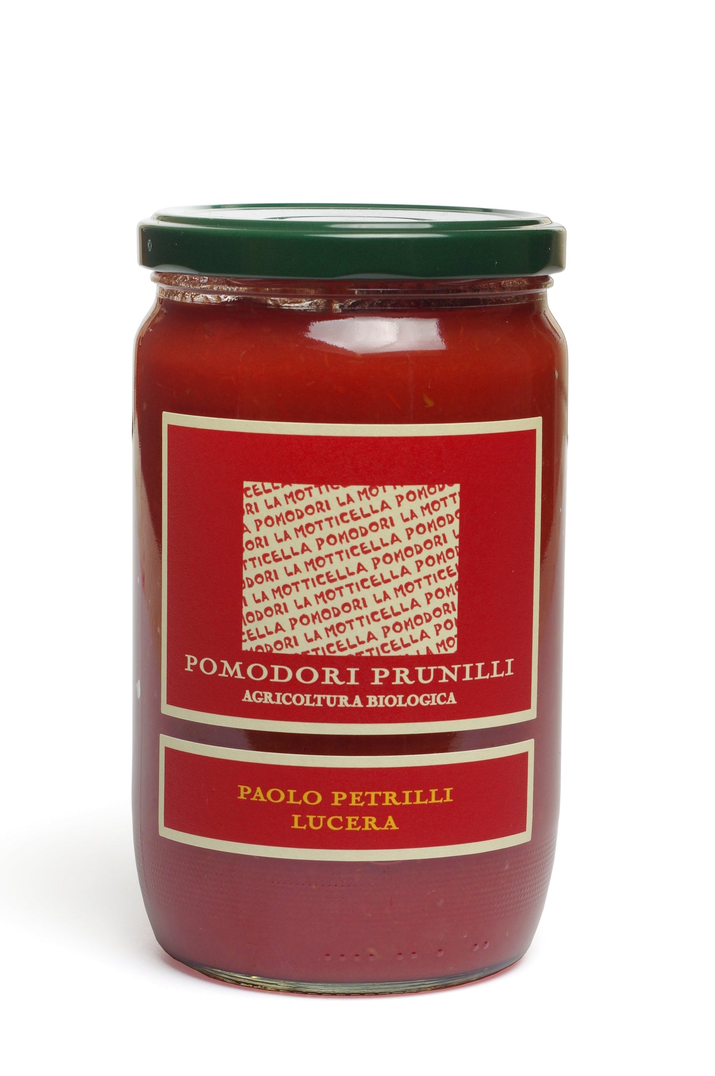 Organic Strained Tomatoes With Peeled Prunilli